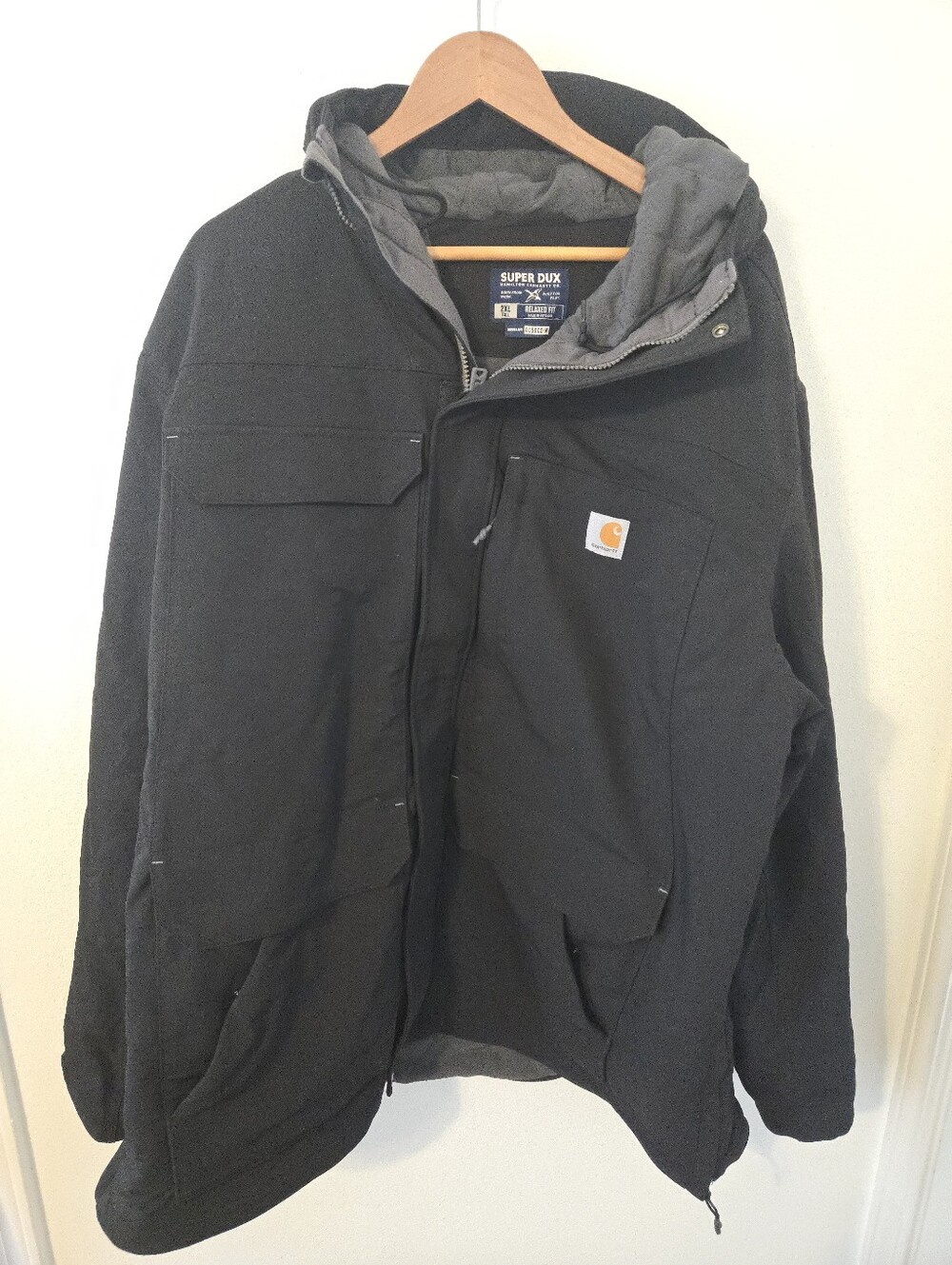 Carhartt Super Dux Relaxed Fit Insulated Traditional Jacket Mens XXL Tall